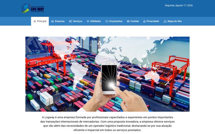 Screenshot of logway.com.br