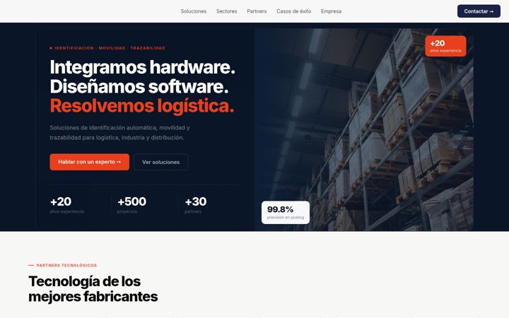 Screenshot of logyco.com
