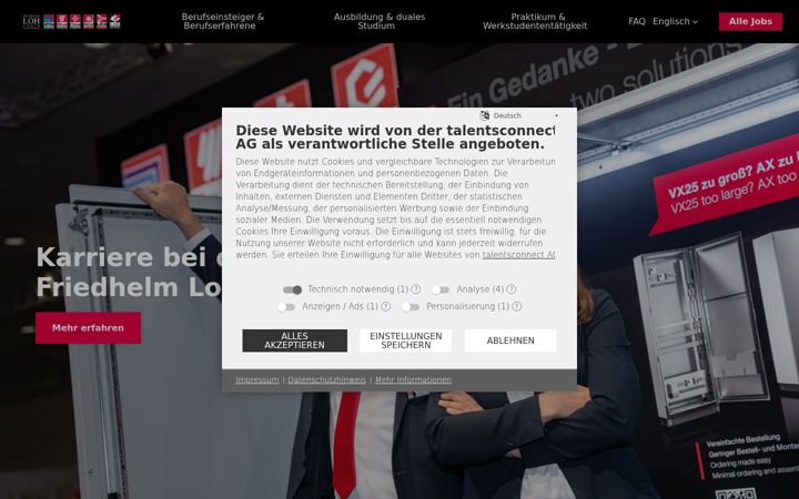 Screenshot of loh-academy.com
