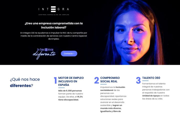 Screenshot of lohacemosdiferente.es
