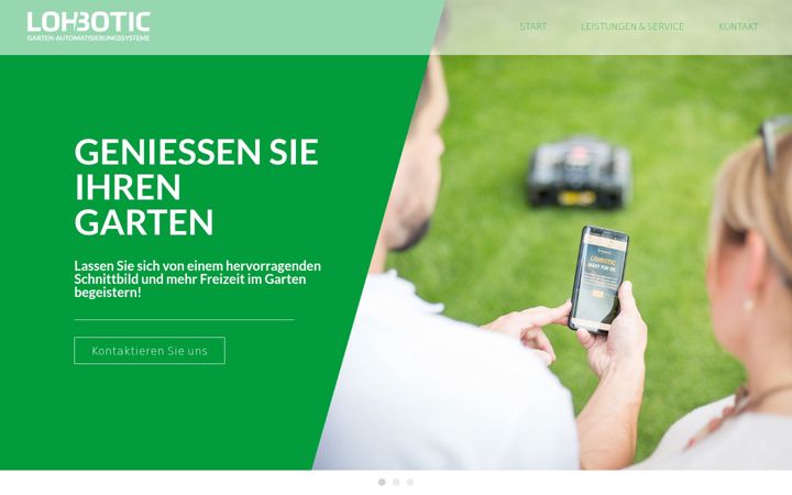 Screenshot of lohbotic.de