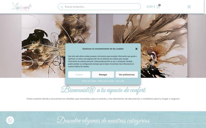 Screenshot of lohever.com