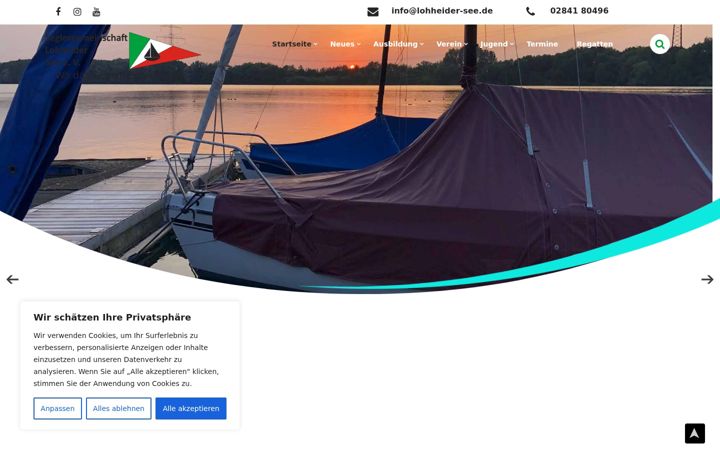 Screenshot of lohheider-see.de