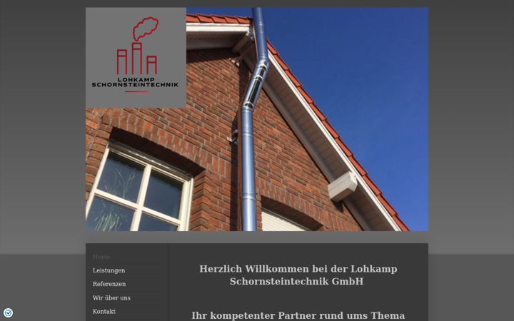 Screenshot of lohkamp.net