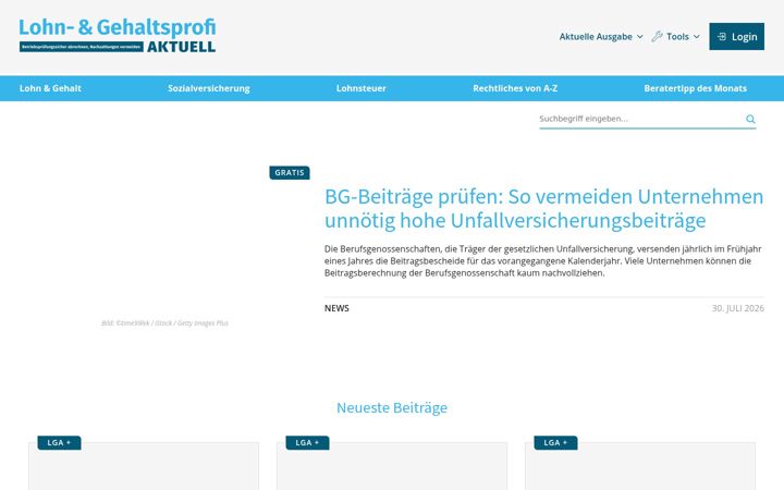 Screenshot of lohn-und-gehaltsprofi.de