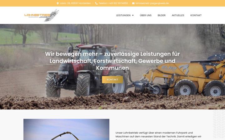 Screenshot of lohnbetrieb-jaeger.de