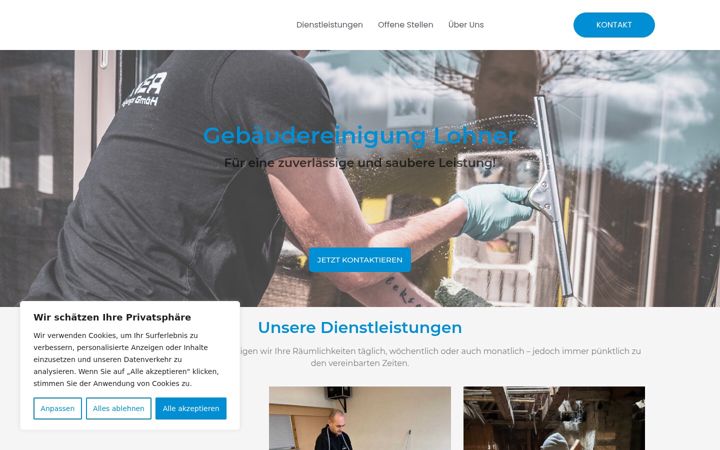 Screenshot of lohner-gmbh.de
