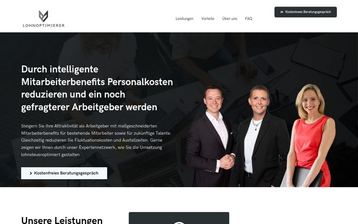 Screenshot of lohnoptimierer.com