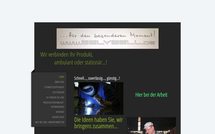 Screenshot of lohnschweisserei-gotha.de