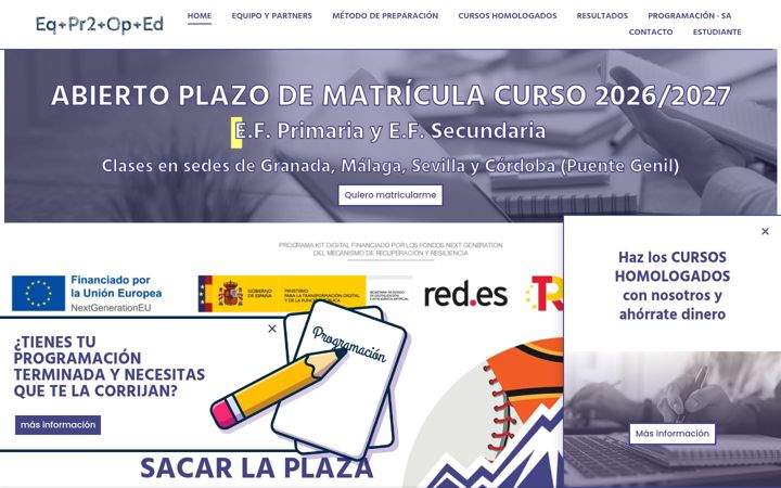 Screenshot of loimportantenoesparticipar.com