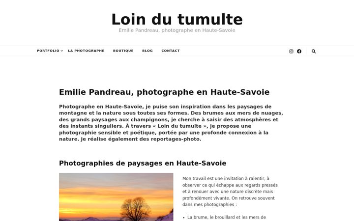 Screenshot of loindutumulte.net