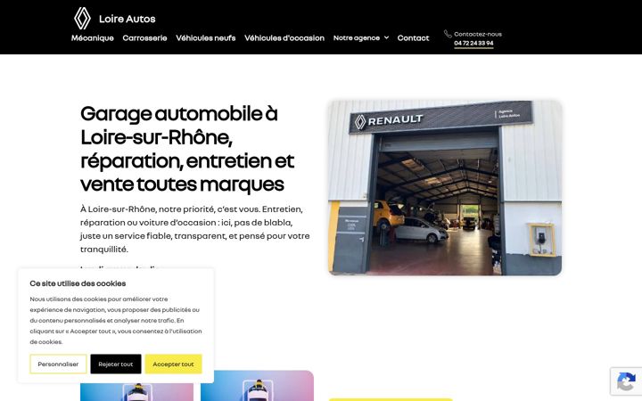 Screenshot of loire-autos.fr