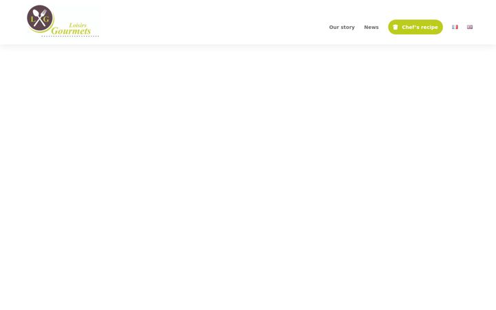 Screenshot of loisirsgourmets.com