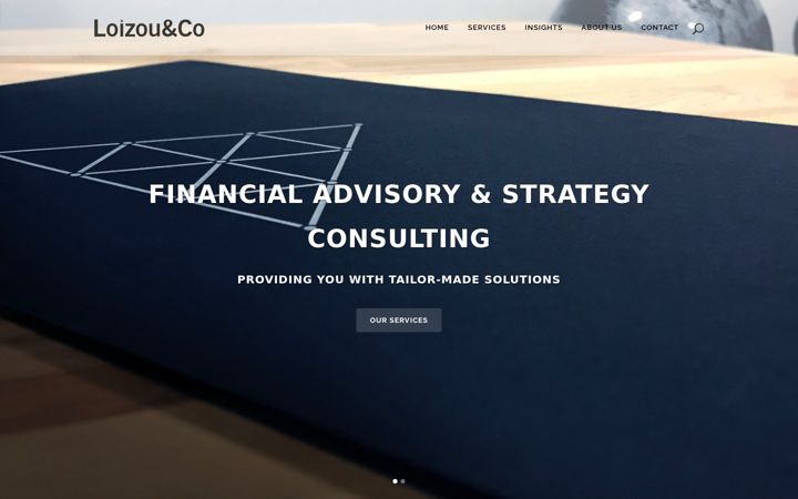 Screenshot of loizouco.com