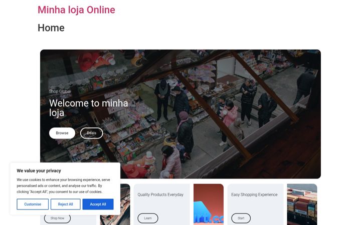 Screenshot of lojadigitial.com