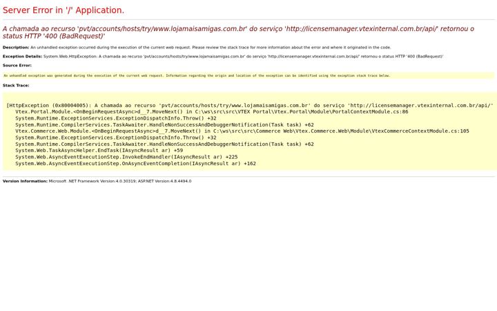 Screenshot of lojamaisamigas.com.br