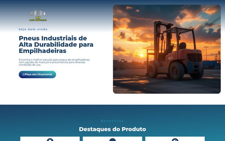 Screenshot of lojamarianopneus.com.br