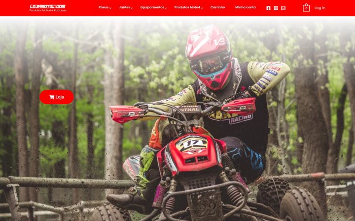 Screenshot of lojamoto4.com