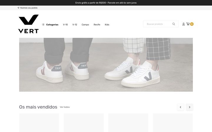 Screenshot of lojavertbrasi.com