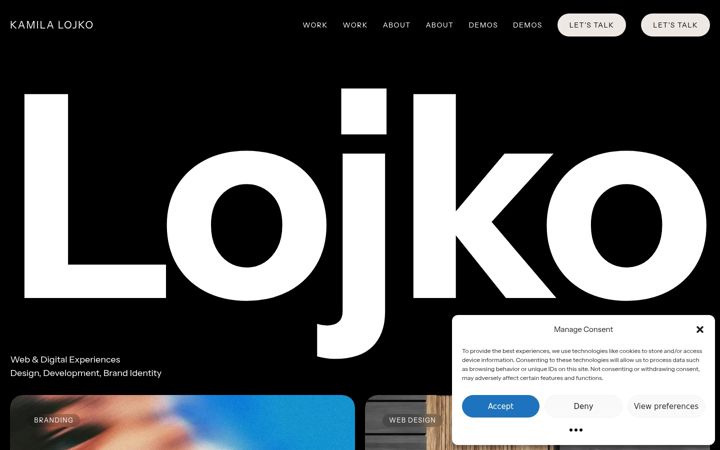 Screenshot of lojko.pl