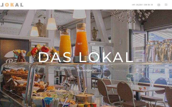 Screenshot of lokal-gummersbach.de