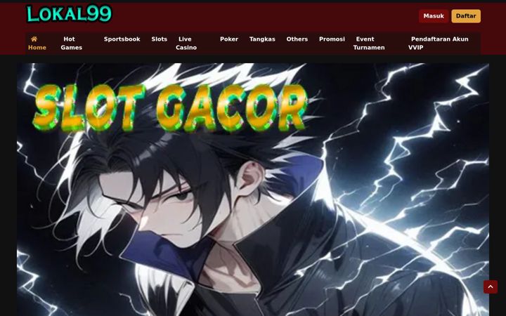 Screenshot of lokal99.net
