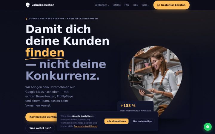 Screenshot of lokalbesucher.de