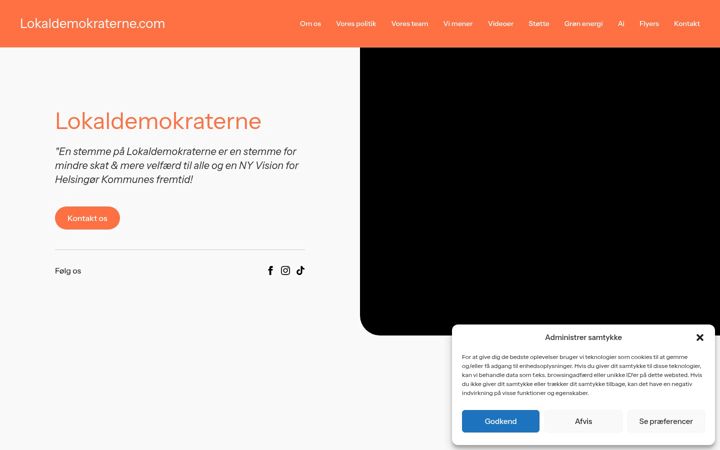 Screenshot of lokaldemokraterne.com