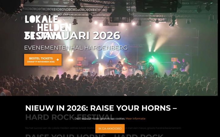 Screenshot of lokaleheldenfestival.nl