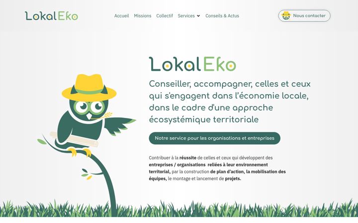 Screenshot of lokaleko.com