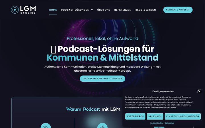 Screenshot of lokalgeplaenkel.de