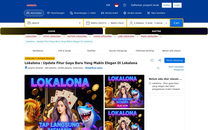 Screenshot of lokalona.org