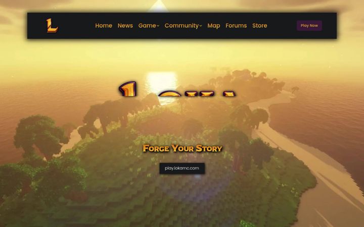 Screenshot of lokamc.com