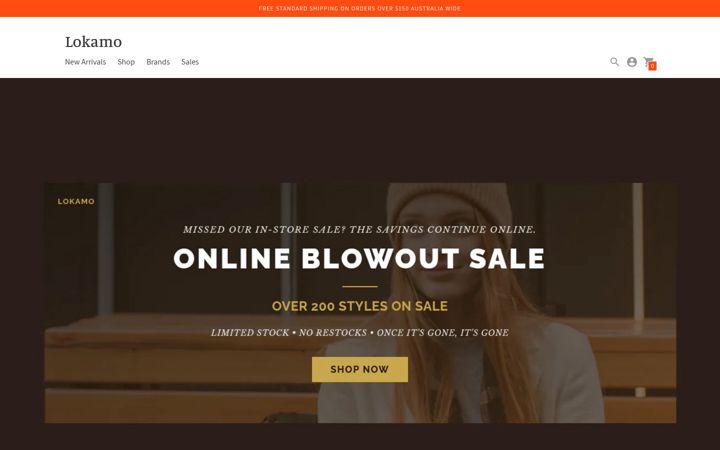 Screenshot of lokamo.com.au