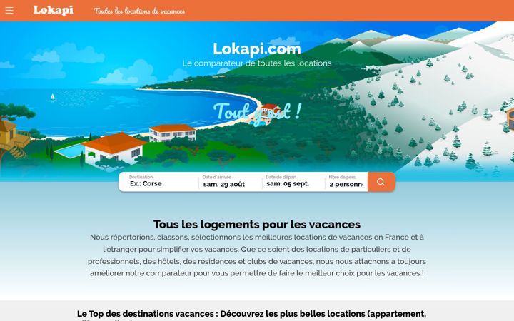 Screenshot of lokapi.com