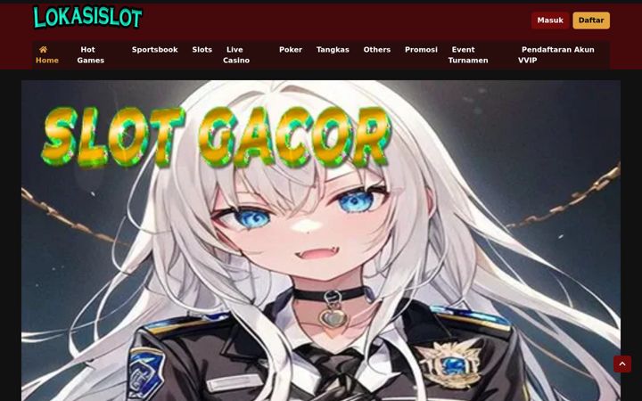 Screenshot of lokasislot.net