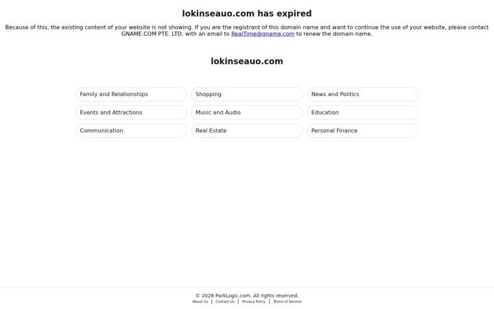 Képernyőkép: lokinseauo.com