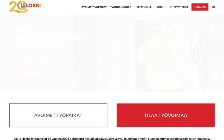 Screenshot ta' lokki.fi