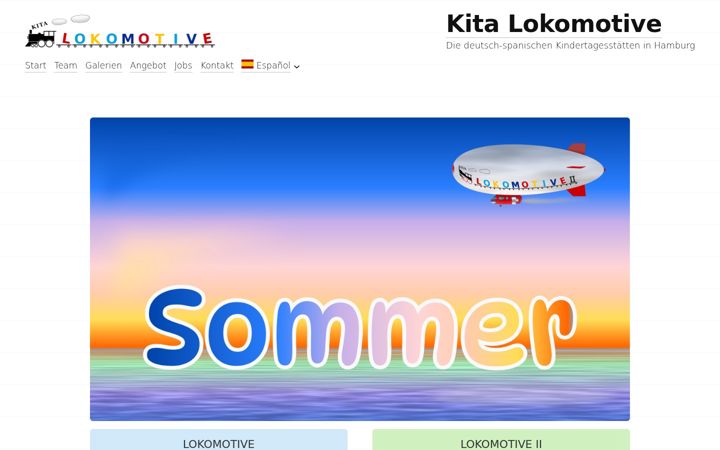 Screenshot of lokomotive-hh.de