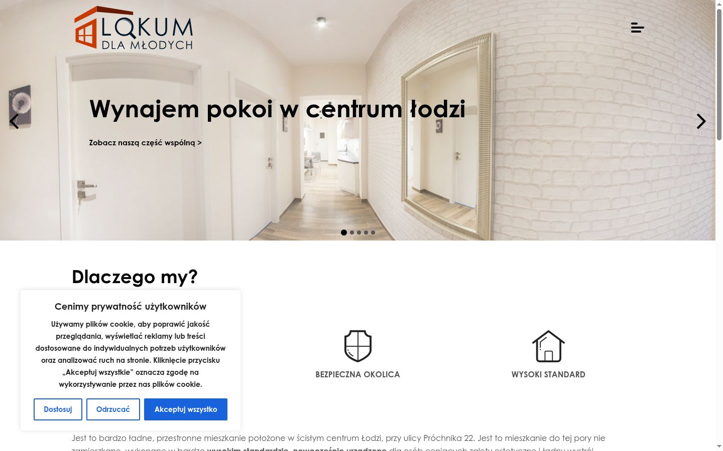 Screenshot van de toestemmingsbanner zoals getoond vóór enige interactie