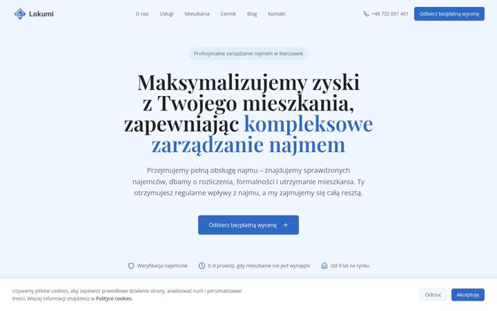 Screenshot of lokumi.pl