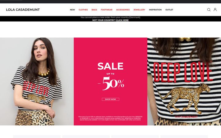 Screenshot of lolacasademunt.com