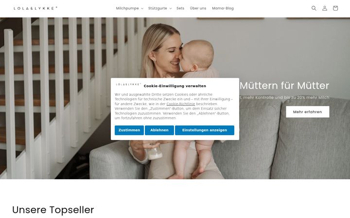 Screenshot of lolalykke.de