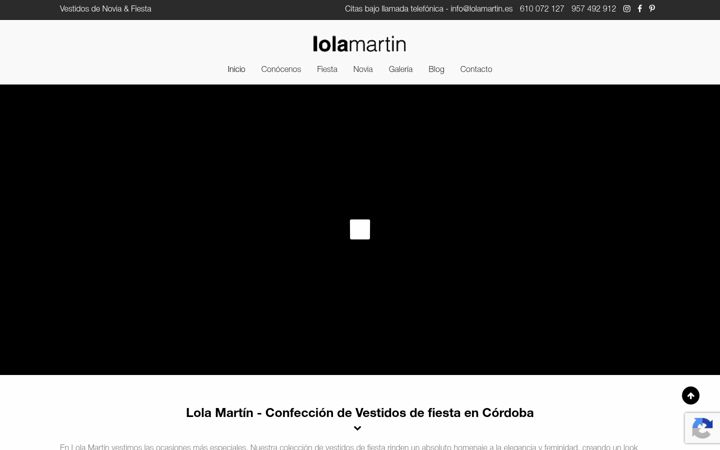 Screenshot of lolamartin.es