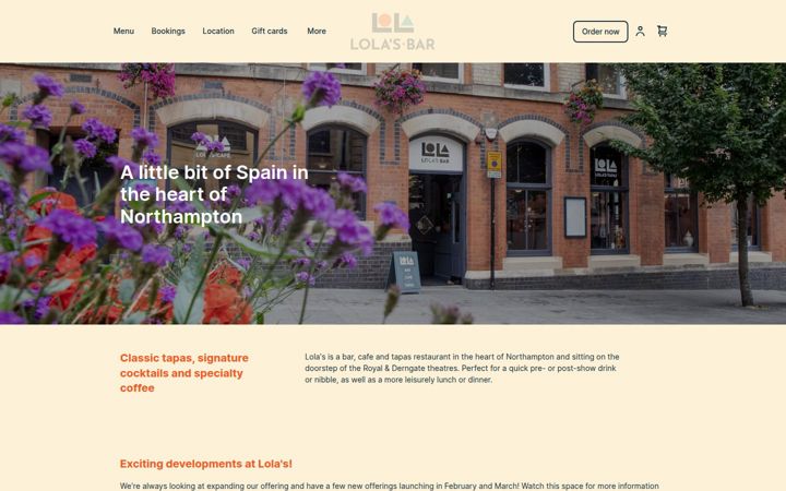 lolasbar.co.uk