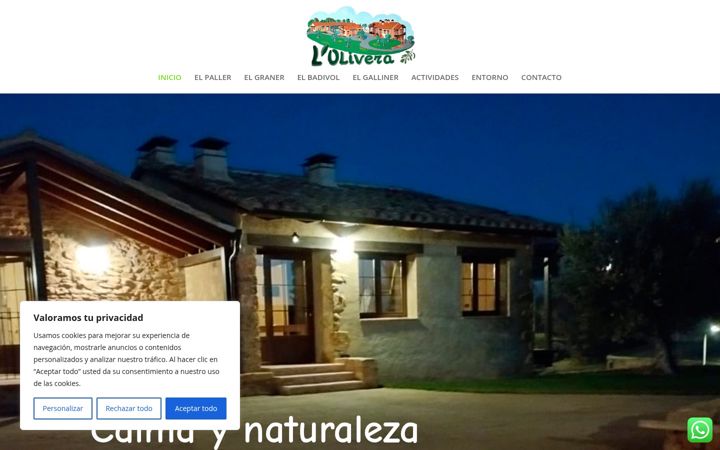 Screenshot of loliverabenabarre.com