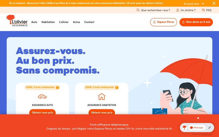 Screenshot of lolivier.fr