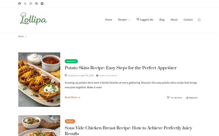 Screenshot of lollipa.com