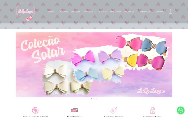 Screenshot of lollylacos.com