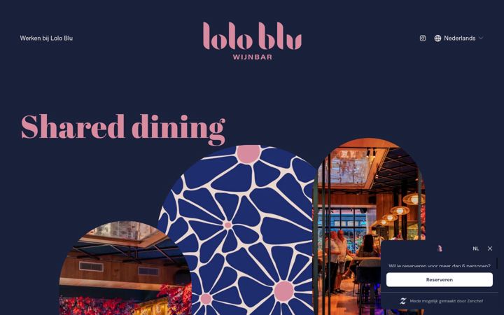 Screenshot of loloblu.nl